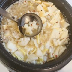 プルプルもつ鍋