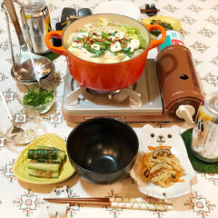 まろやかなみそ仕立て!食が進む牛もつ鍋