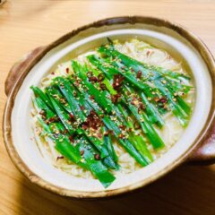 甘くて美味しいもつ鍋♡